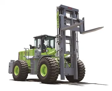 Gabelstapler 10 Tonnen 15 Tonnen 25 Tonnen 36 Tonnen Gelände-Diesel-Lt-Offroad-Gabelstapler mit Rädern