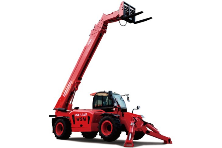 Schwerlast-Teleskoplader für den Bau